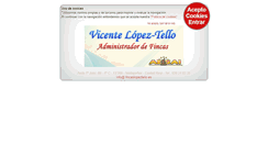 Desktop Screenshot of fincaslopeztello.es