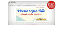 Tablet Screenshot of fincaslopeztello.es